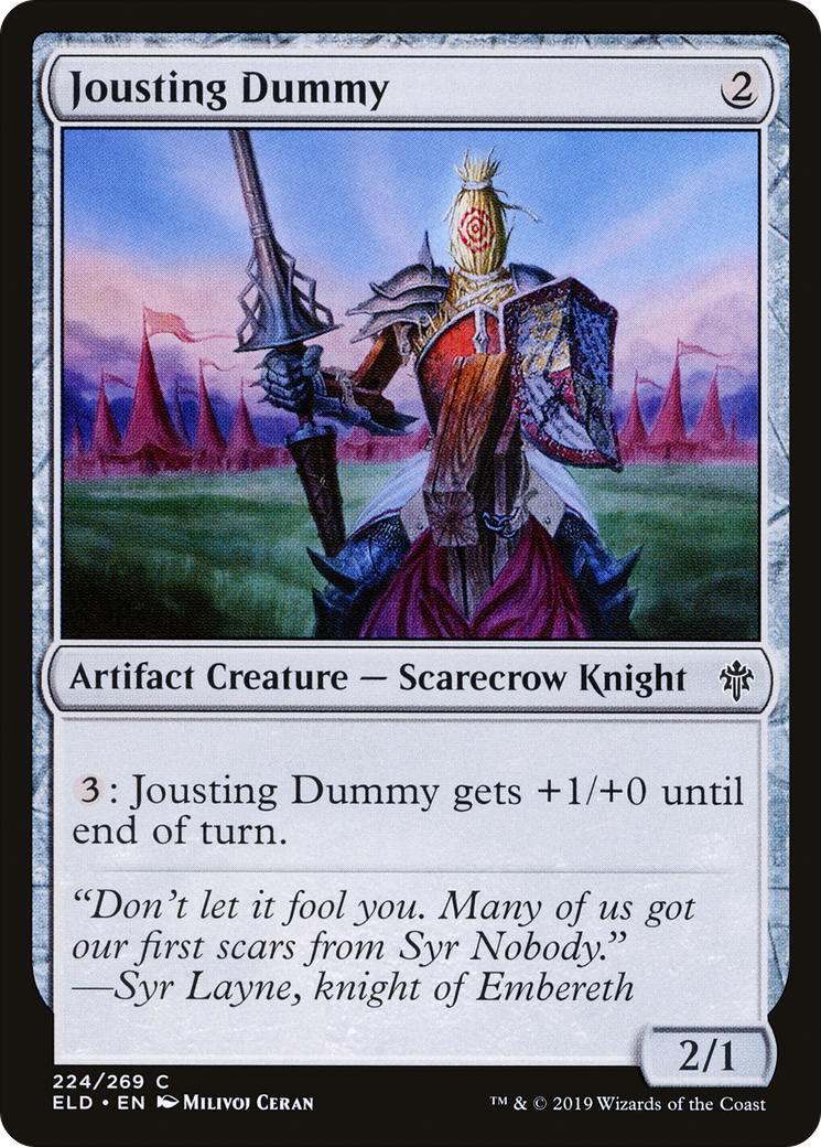 Jousting Dummy (ELD) #224 [EN/N]