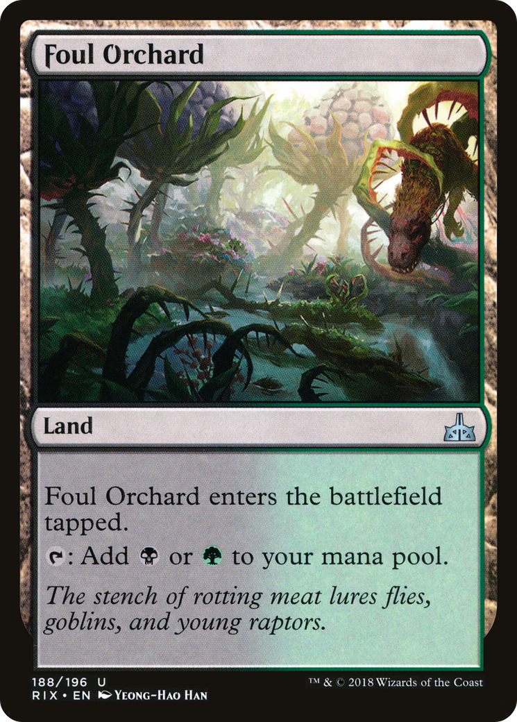 Foul Orchard (RIX) #188 [EN/N]