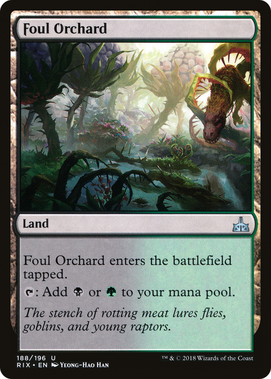 Foul Orchard (RIX) #188 [EN/N]