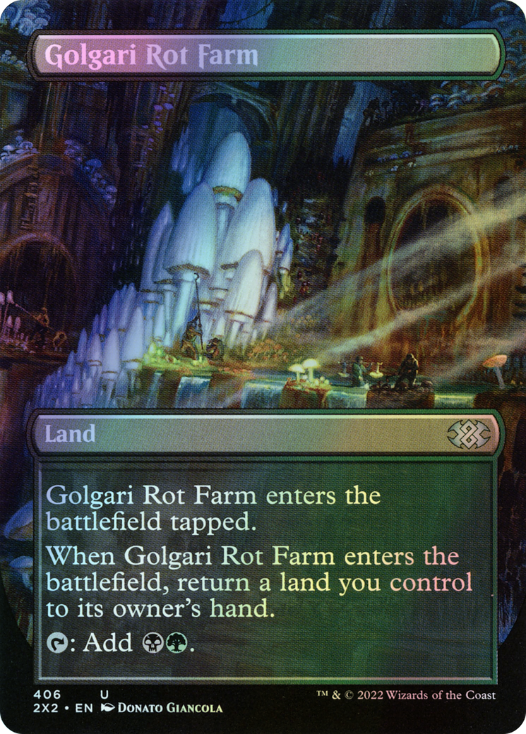 Golgari Rot Farm (2X2) #406 [EN/F]