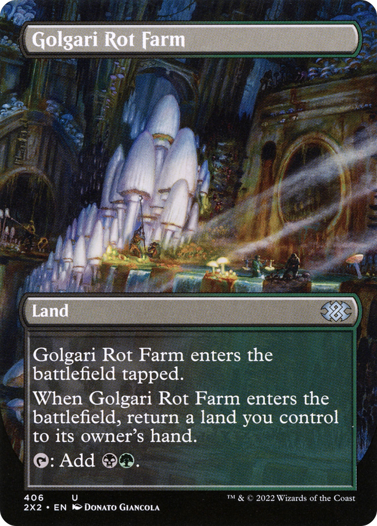 Golgari Rot Farm (2X2) #406 [EN/N]