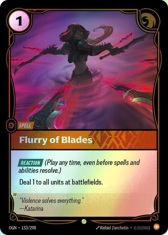 Flurry of Blades (OGN) #133 [EN/F]