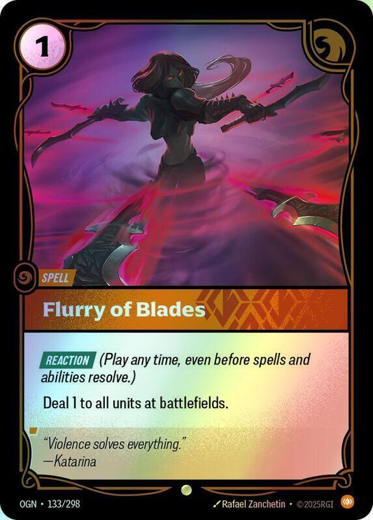 Flurry of Blades (OGN) #133 [EN/F] s/o