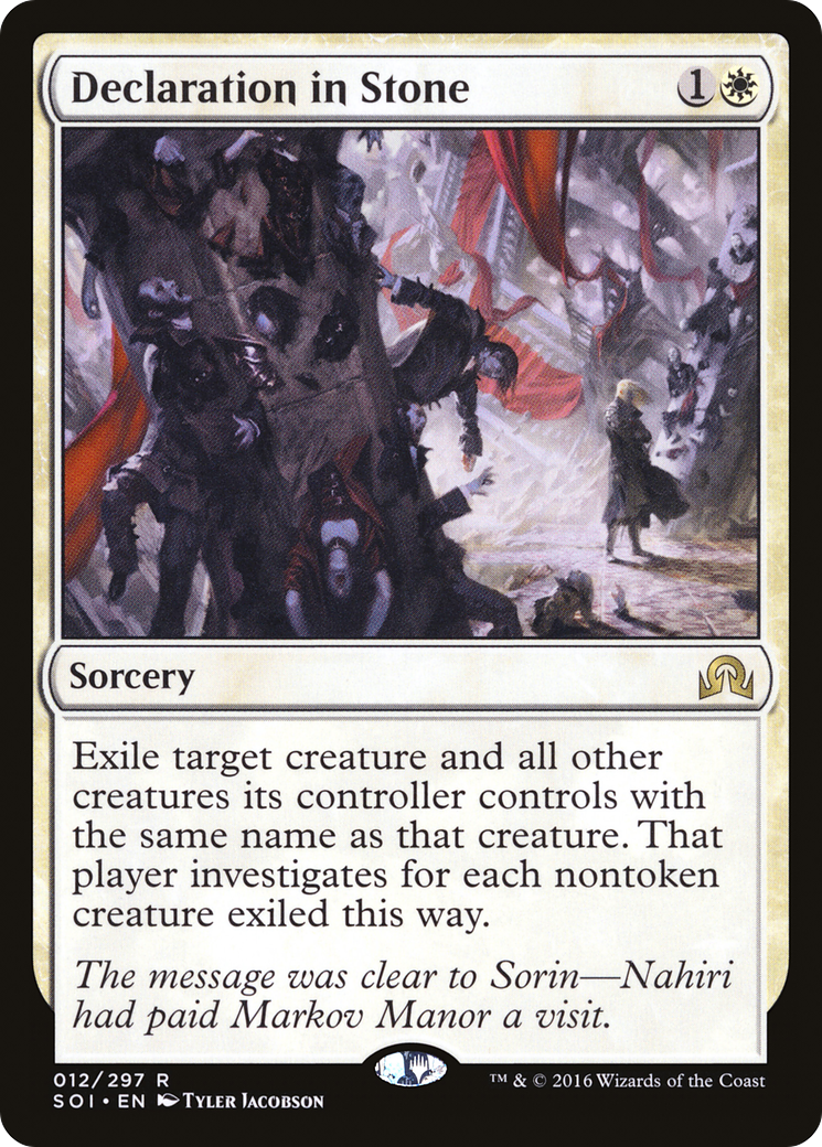 Declaration in Stone (SOI) #12 [EN/N] s/o