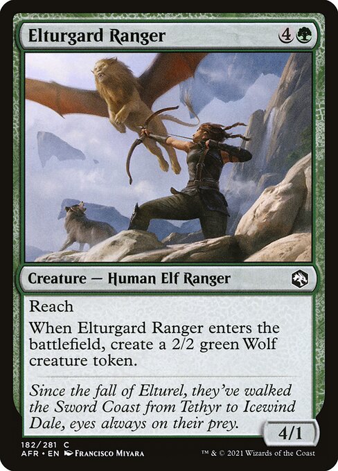 Elturgard Ranger (AFR) #182 [EN/N]