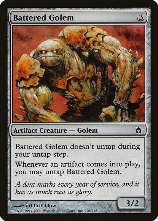 Battered Golem (5DN) #106 [EN/N] s/o