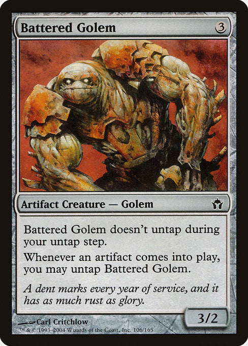 Battered Golem (5DN) #106 [EN/N] s/o