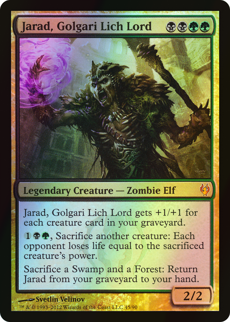 Jarad, Golgari Lich Lord (DDJ) #45 [EN/F]