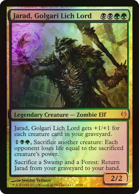 Jarad, Golgari Lich Lord (DDJ) #45 [EN/F]