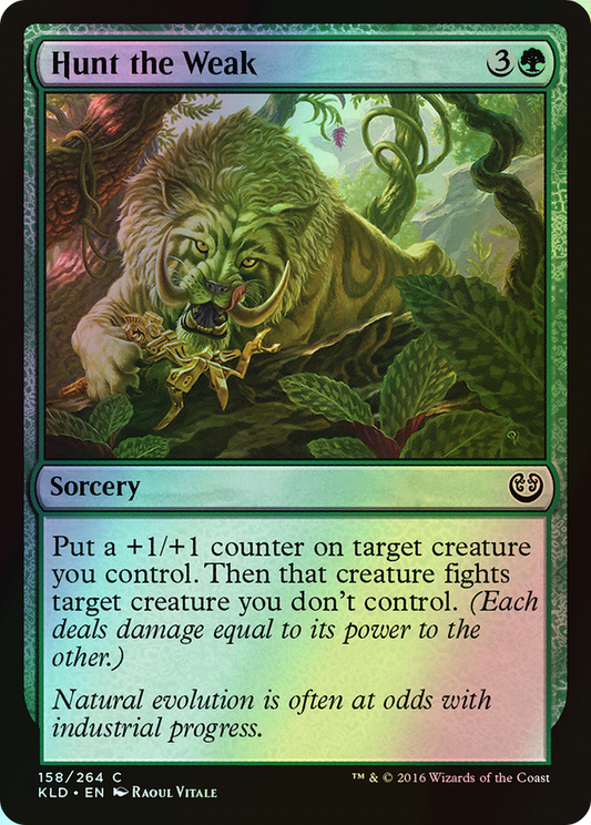 Hunt the Weak (KLD) #158 [EN/F]
