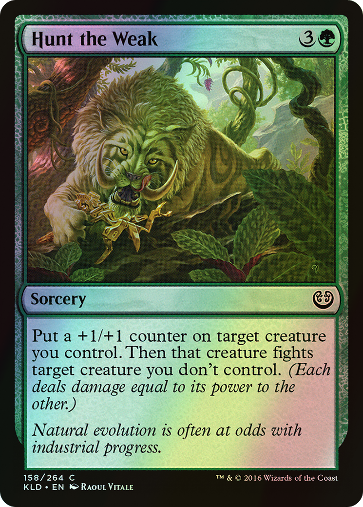 Hunt the Weak (KLD) #158 [EN/F]