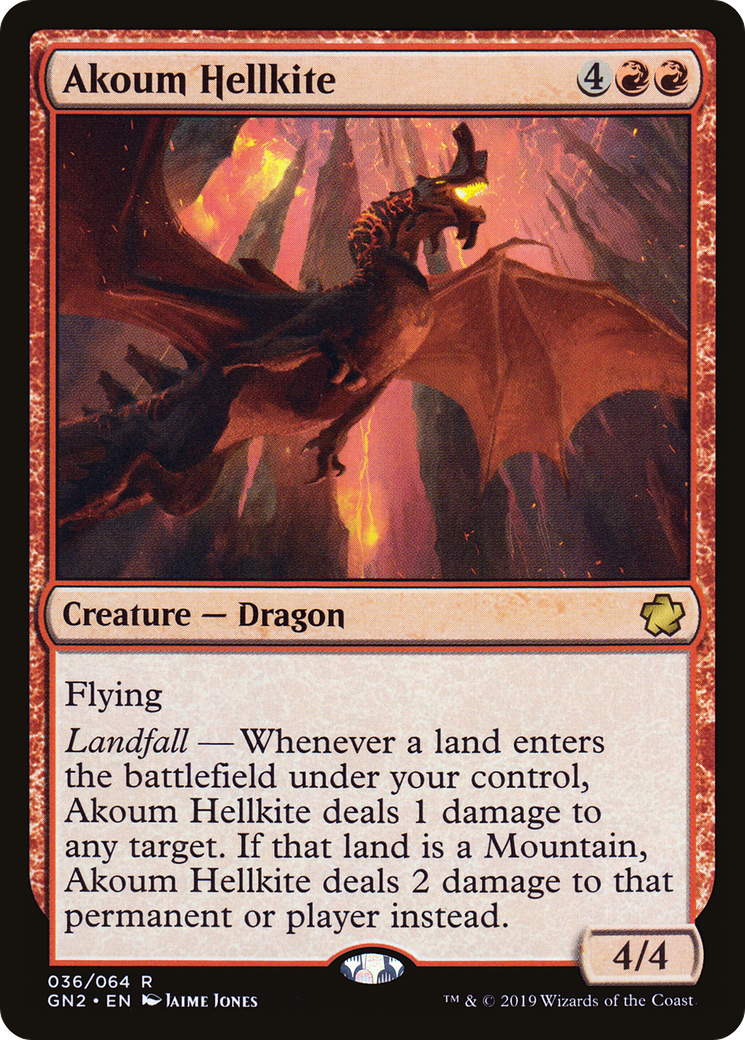Akoum Hellkite (GN2) #36 [EN/N]
