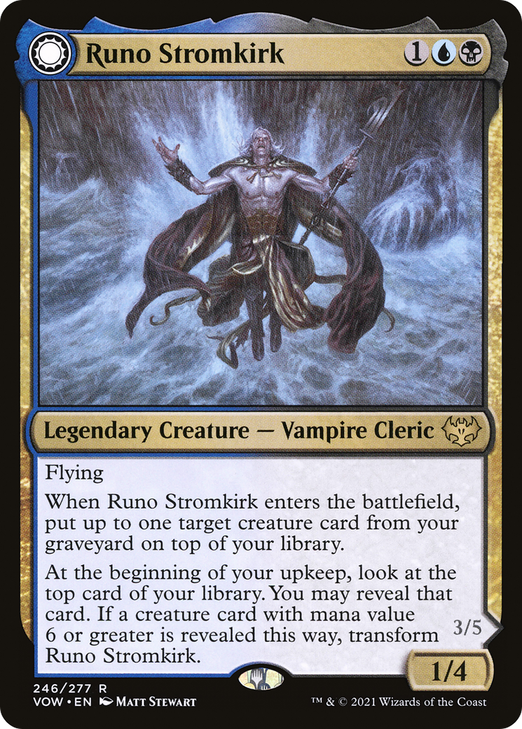Runo Stromkirk // Krothuss, Lord of the Deep (VOW) #246 [EN/N]
