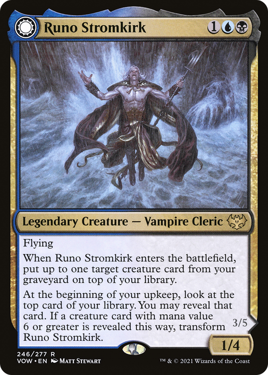 Runo Stromkirk // Krothuss, Lord of the Deep (VOW) #246 [EN/N]