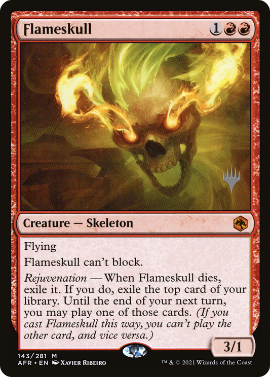 Flameskull (PAFR) #143p [EN/N]