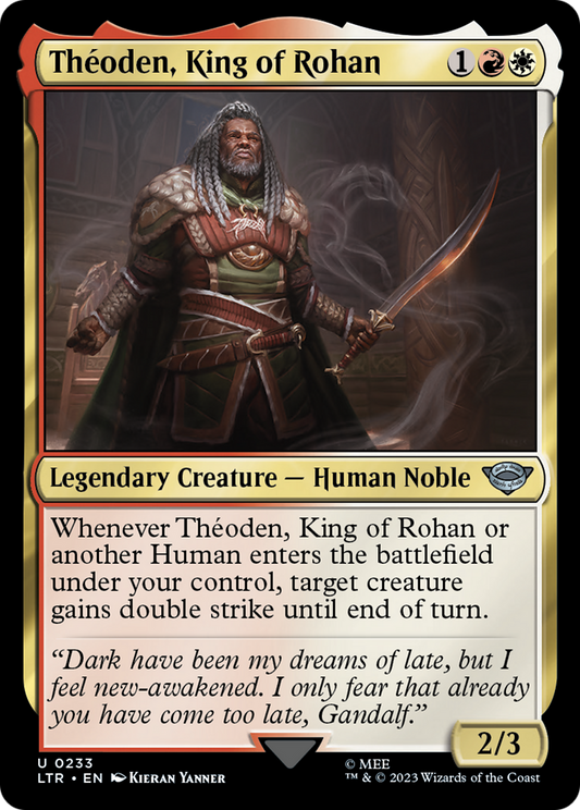 Théoden, King of Rohan (LTR) #233 [EN/N] s/o