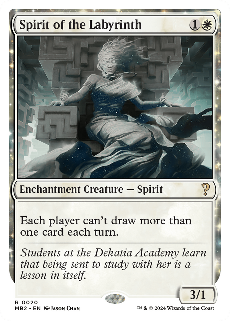 Spirit of the Labyrinth (MB2) #20 [EN/N]