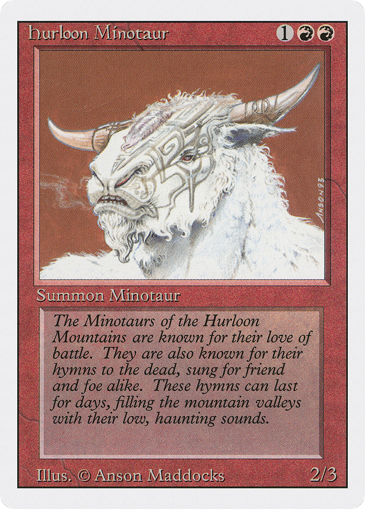 Hurloon Minotaur (3ED) #159 [EN/N]