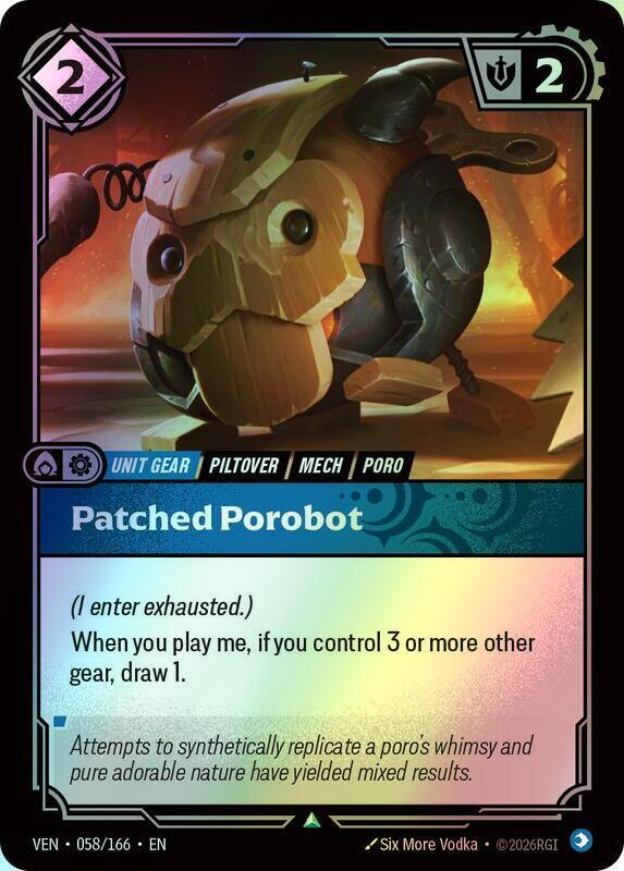 Patched Porobot (VEN) #058 [EN/F]