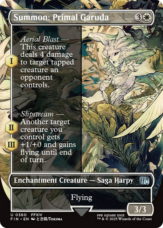 Summon: Primal Garuda (FIN) #360 [EN/N] s/o