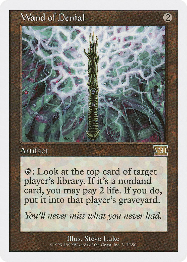 Wand of Denial (6ED) #317 [EN/N]