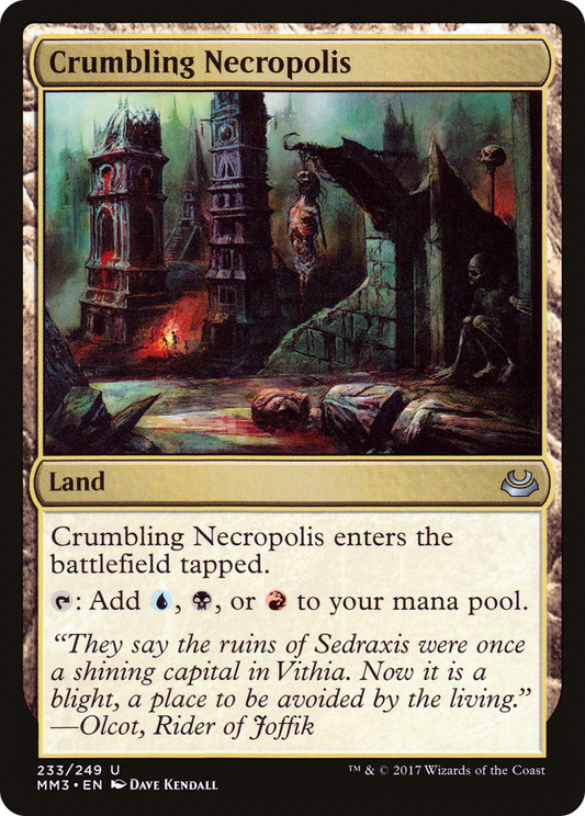 Crumbling Necropolis (MM3) #233 [EN/N] s/o