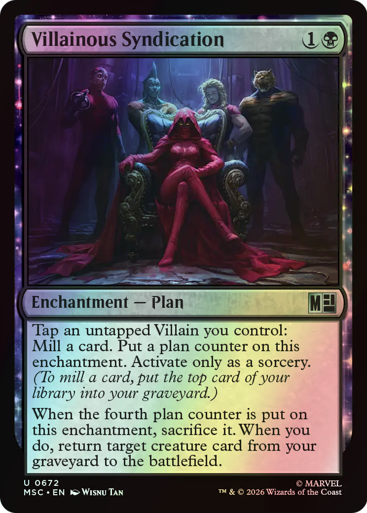 Villainous Syndication (MSC) #672 [EN/F]