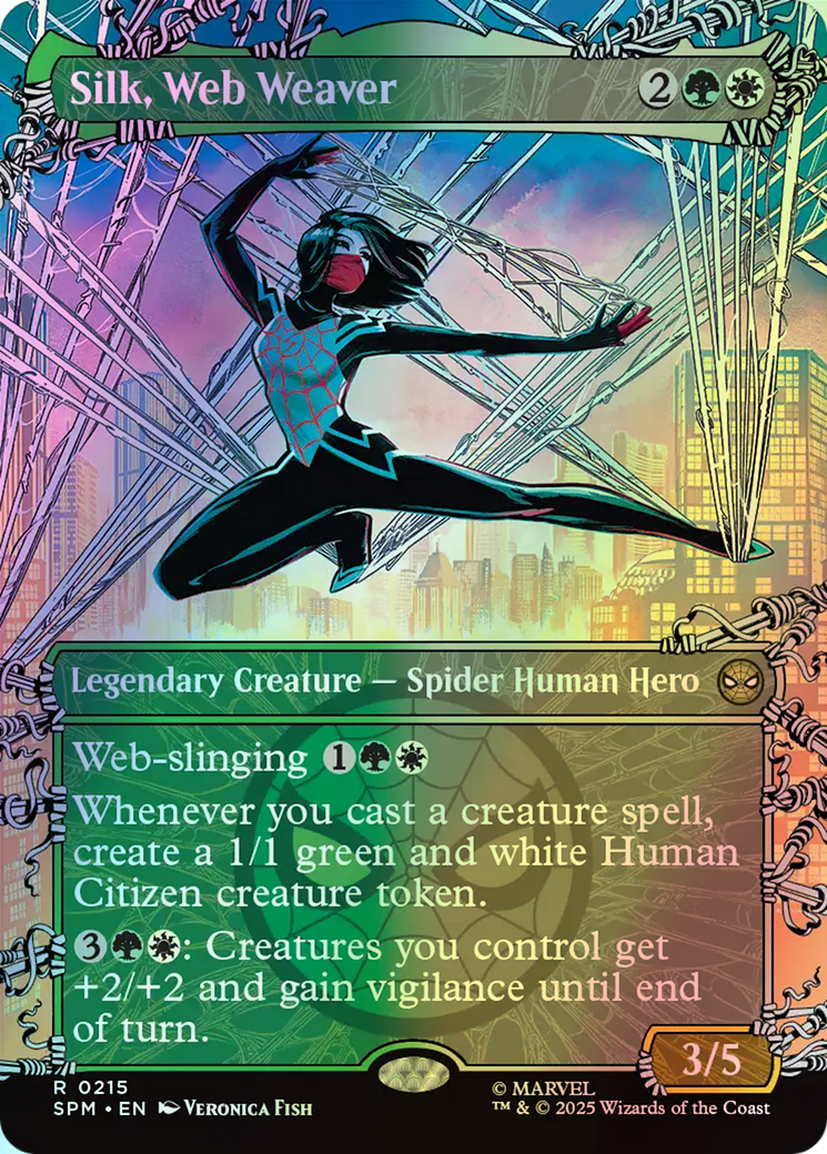 Silk, Web Weaver (SPM) #215 [EN/F]