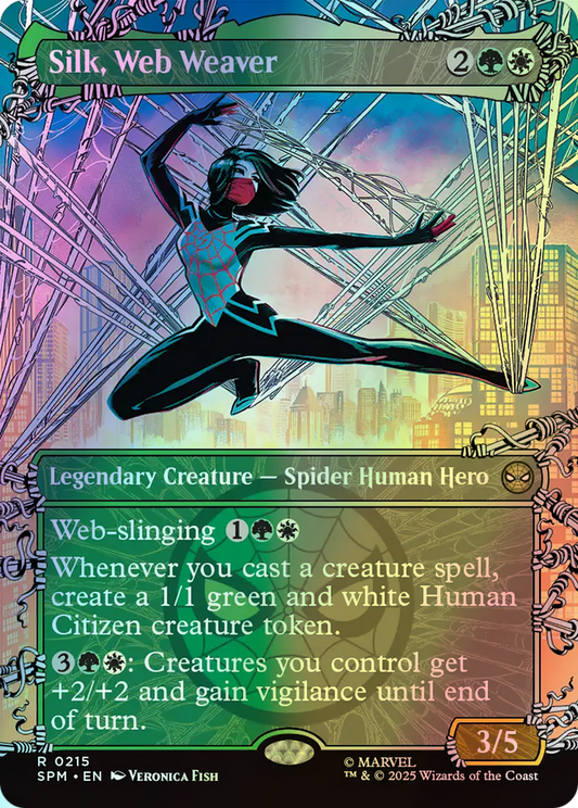 Silk, Web Weaver (SPM) #215 [EN/F]