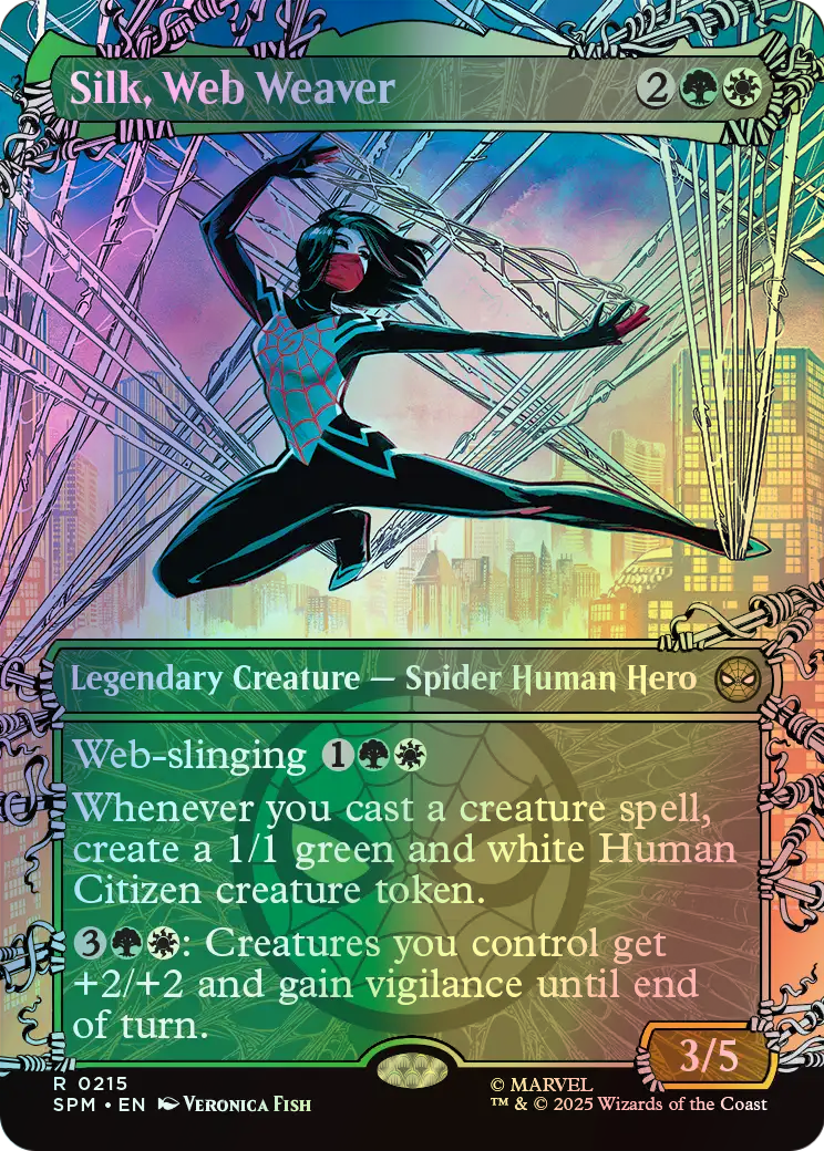 Silk, Web Weaver (SPM) #215 [EN/F]