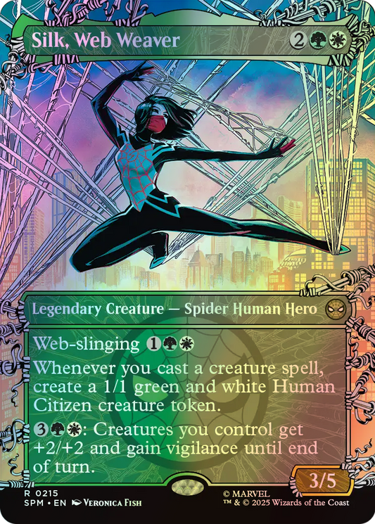Silk, Web Weaver (SPM) #215 [EN/F]