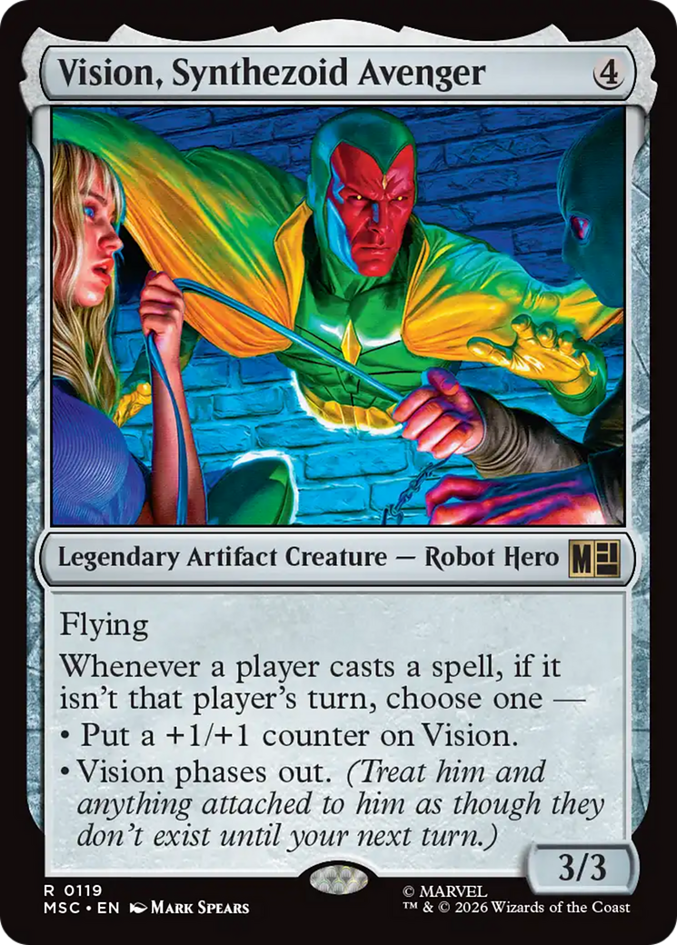Vision, Synthezoid Avenger (MSC) #119 [EN/N]