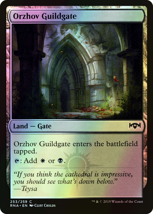 Orzhov Guildgate (RNA) #253 [EN/F] s/o