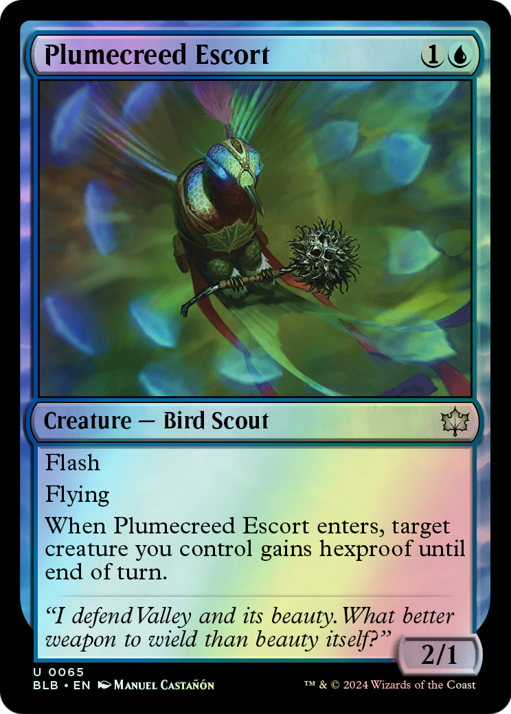 Plumecreed Escort (BLB) #65 [EN/F]
