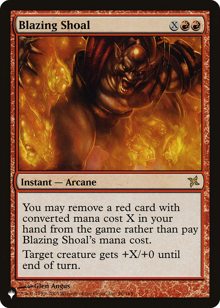 Blazing Shoal (PLST) #BOK-96 [EN/N]