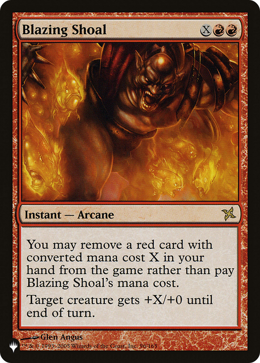 Blazing Shoal (PLST) #BOK-96 [EN/N]