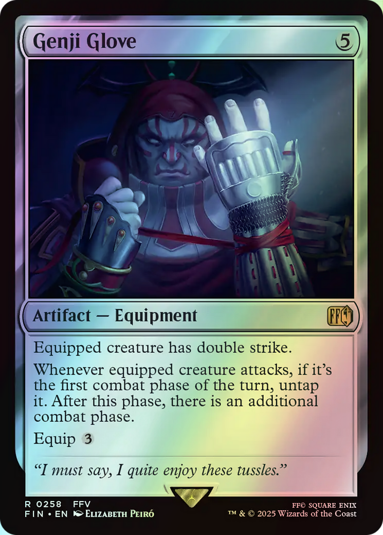 Genji Glove (FIN) #258 [EN/F] s/o
