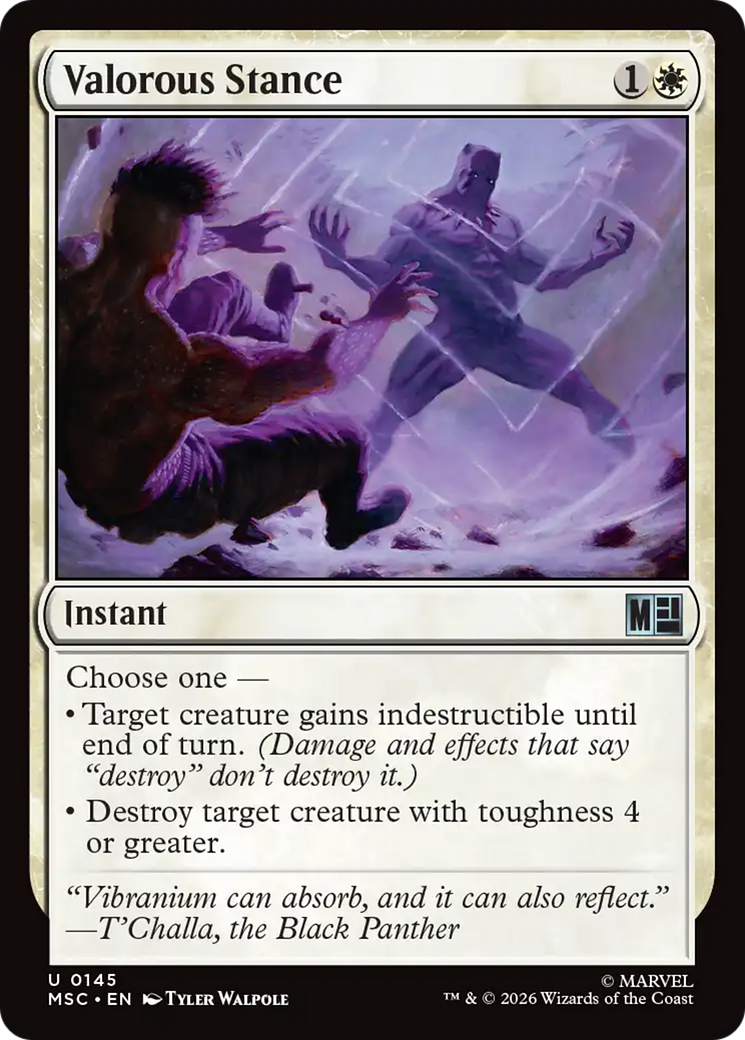 Valorous Stance (MSC) #145 [EN/N]