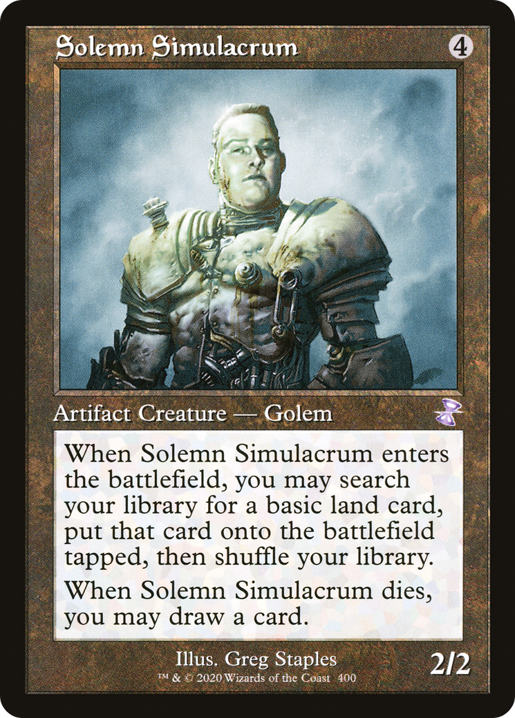 Solemn Simulacrum (TSR) #400 [EN/N] s/o