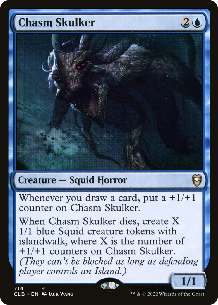 Chasm Skulker (CLB) #714 [EN/N] s/o
