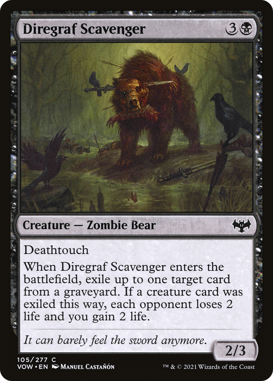 Diregraf Scavenger (VOW) #105 [EN/N] s/o