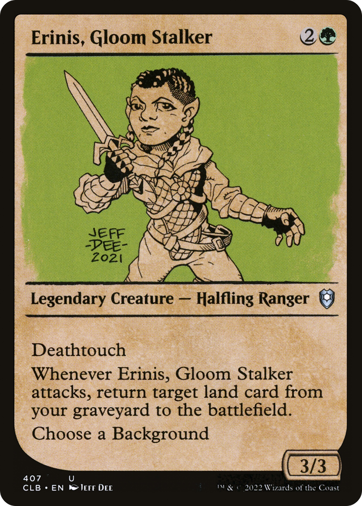 Erinis, Gloom Stalker (CLB) #407 [EN/N] s/o