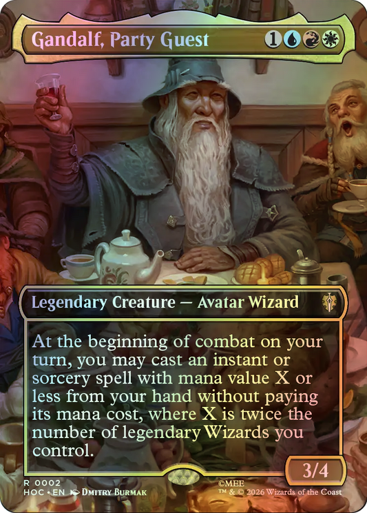 Gandalf, Party Guest (HOC) #2 [EN/F]