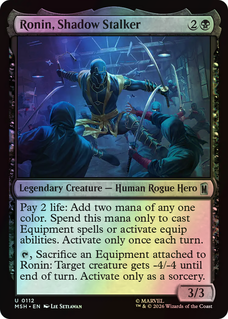 Ronin, Shadow Stalker (MSH) #112 [EN/F]