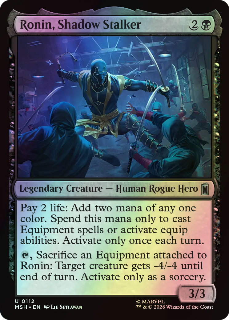 Ronin, Shadow Stalker (MSH) #112 [EN/F]