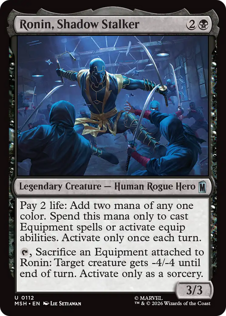 Ronin, Shadow Stalker (MSH) #112 [EN/N]