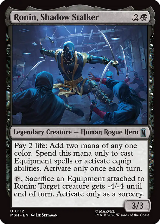 Ronin, Shadow Stalker (MSH) #112 [EN/N]