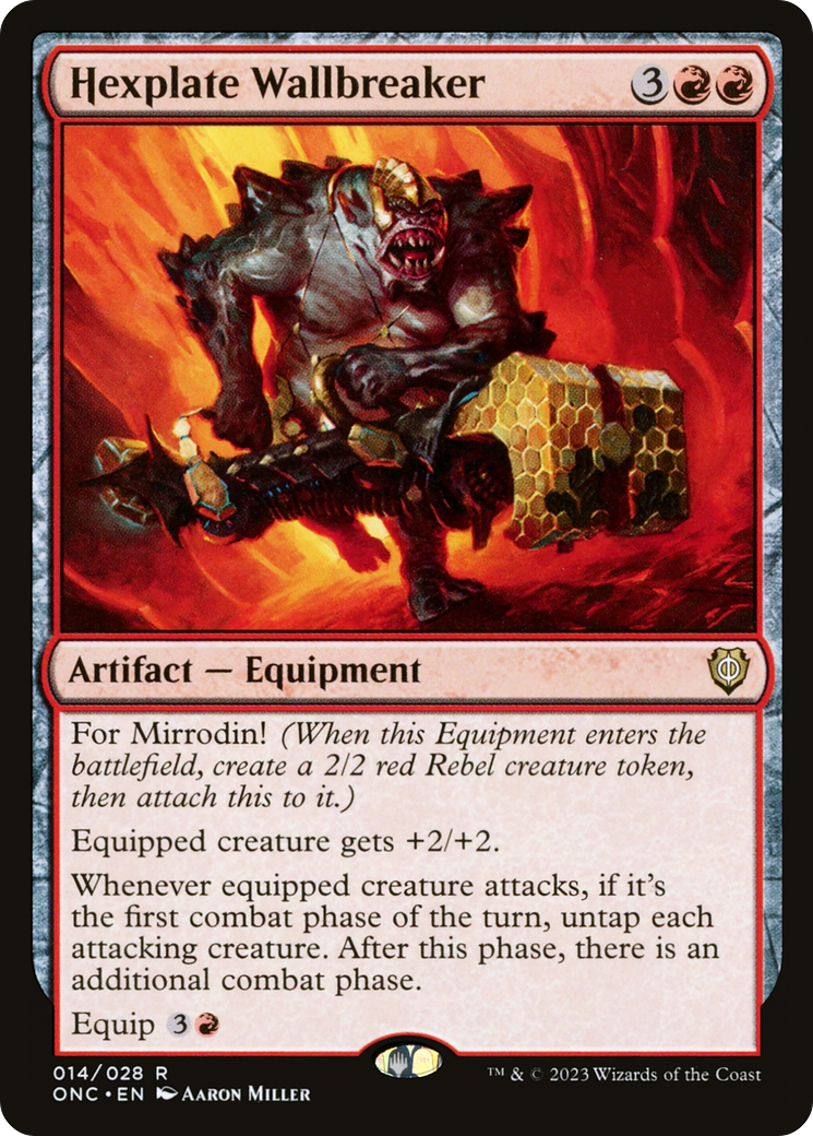 Hexplate Wallbreaker (ONC) #14 [EN/N] s/o