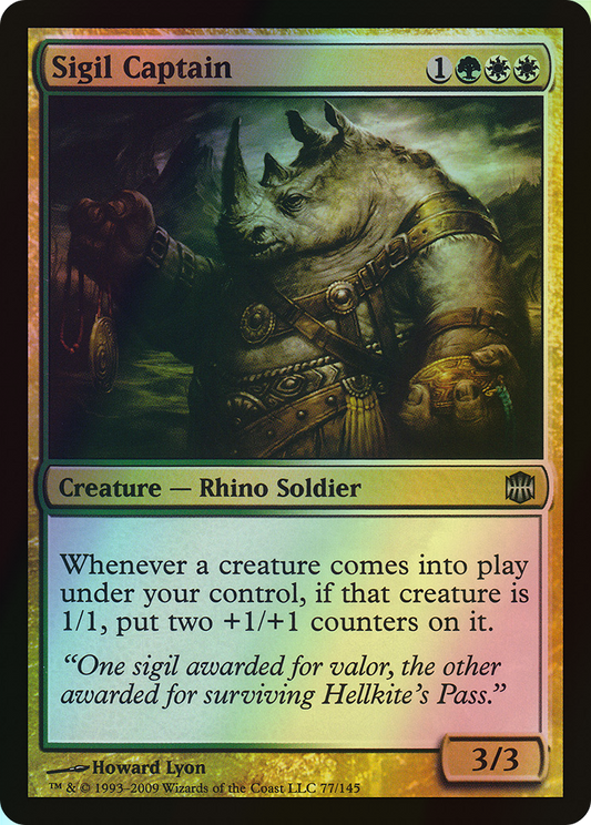 Sigil Captain (ARB) #77 [EN/F]