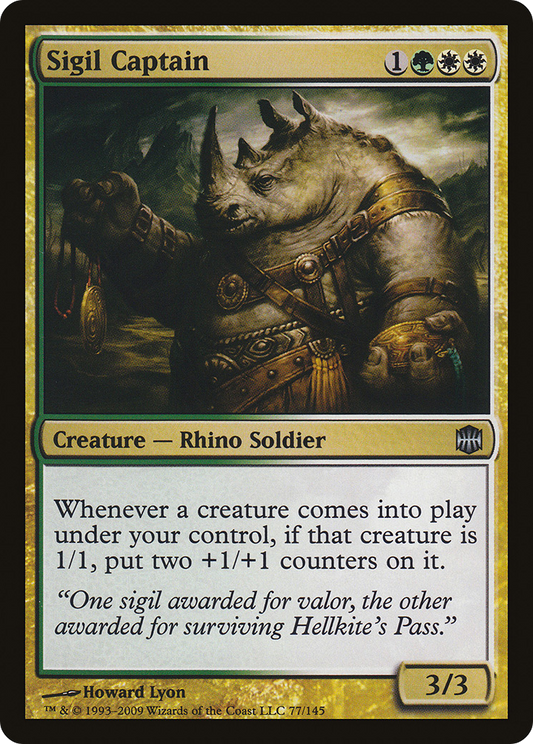 Sigil Captain (ARB) #77 [EN/N]